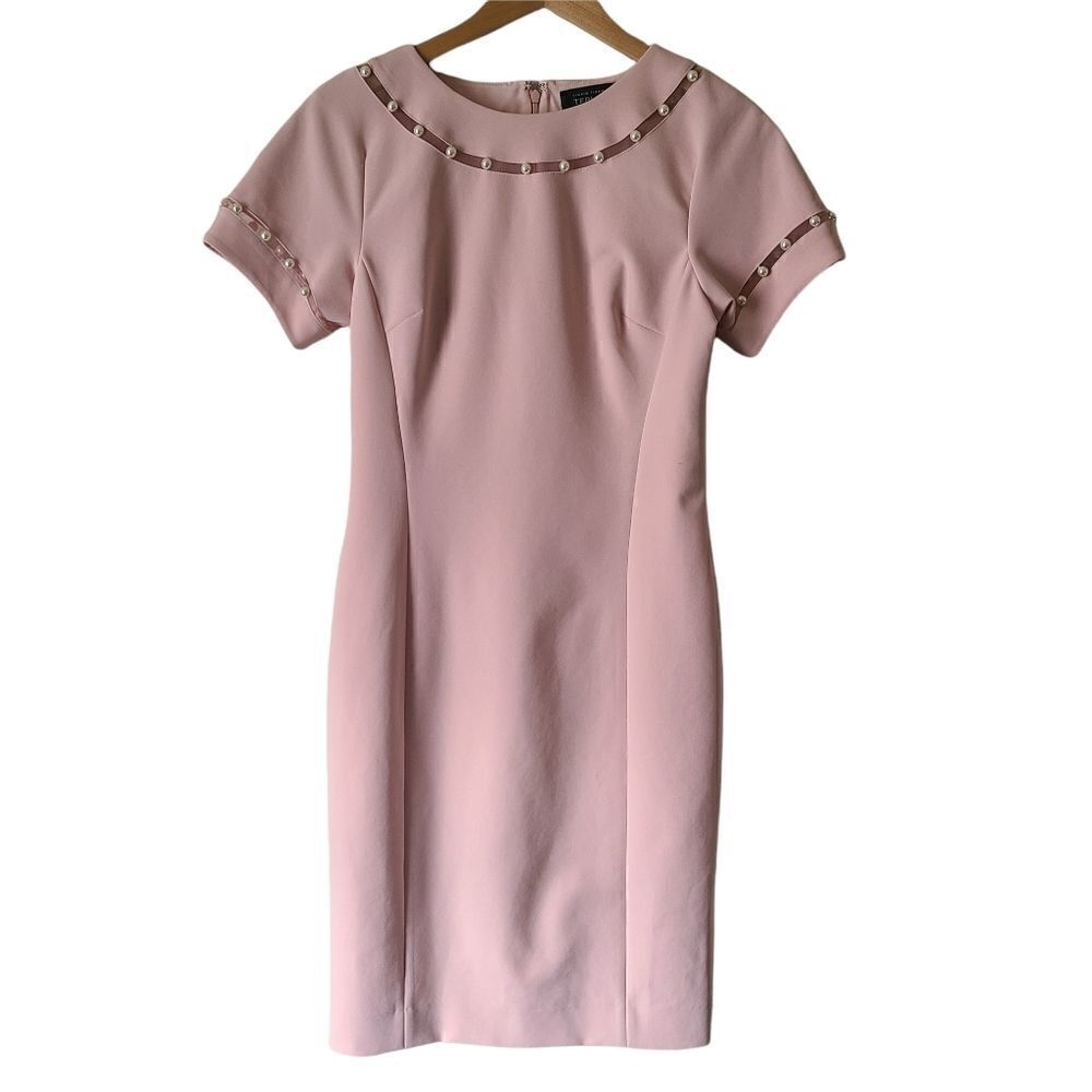 Rickie Freeman Teri John Blush Dress Size 6